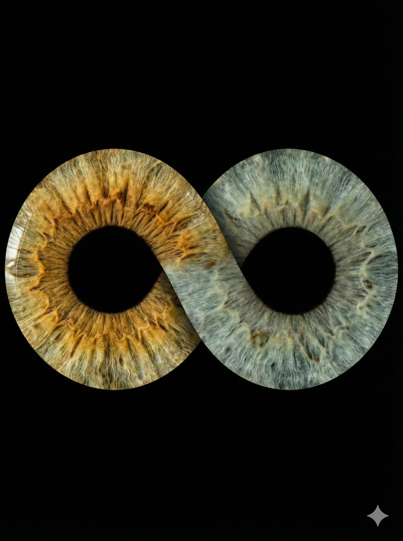 Infinity Effekt Irisfotografie