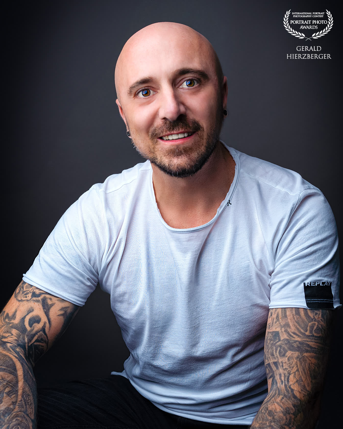 Professionelles Portrait im Studio